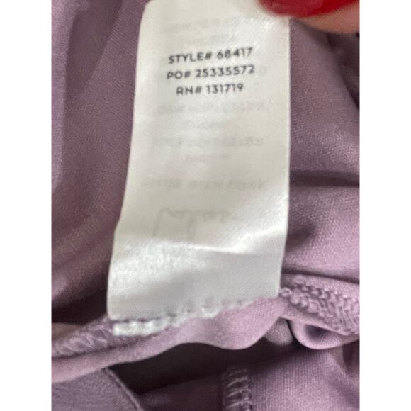 Lulu’s Lilac Jumpsuit – V-Neck, Cap Sleeves, Waist Cutout – Size S – EUC - Picture 6 of 6